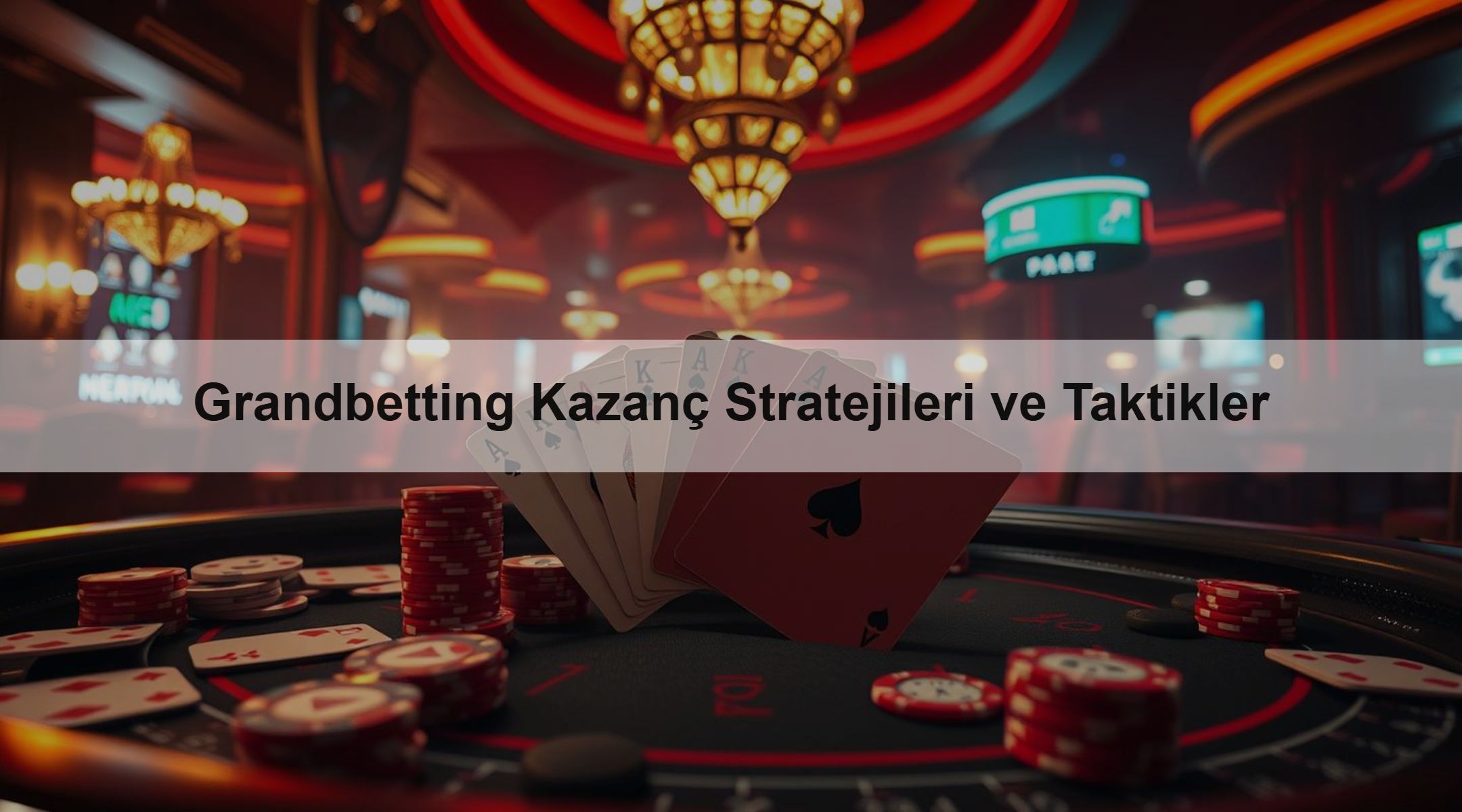 Grandbetting Kazanç Stratejileri ve Taktikler 1 Grandbetting Kazanç Stratejileri ve Taktikler